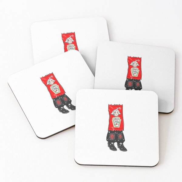 Item preview, ketchup packet raven designed and sold by rosntdoxot.
