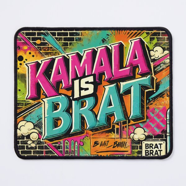 Item preview, Kamala Is Brat, Kamala 2024 designed and sold by YOURTWIST.