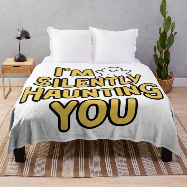 Item preview, I'm Silently Haunting You designed and sold by SewnMemories.