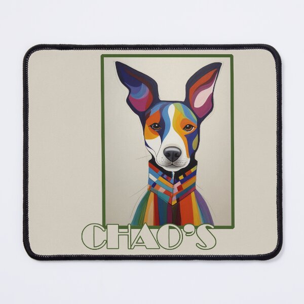 Item preview, Abstract dog in colorful chao's 04 designed and sold by Museum Of Non-Existing Art.