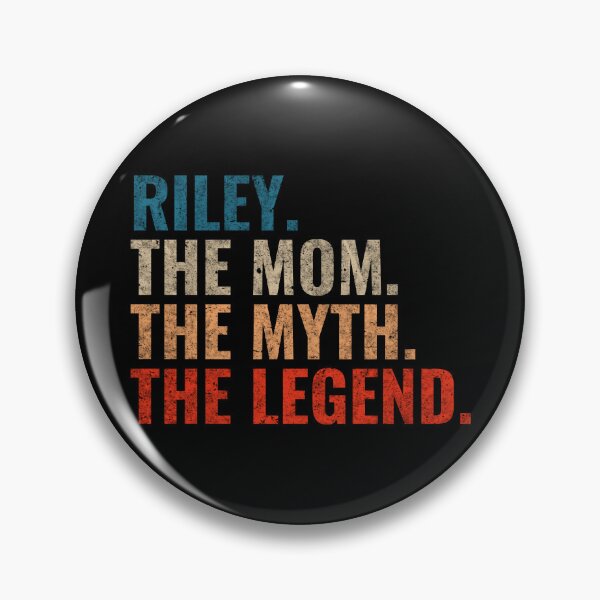 Artikelvorschau, Riley Die Mutter Der Mythos Die Legende Riley Name Retro 70er Jahre Distress entworfen und verkauft von Teelogic.