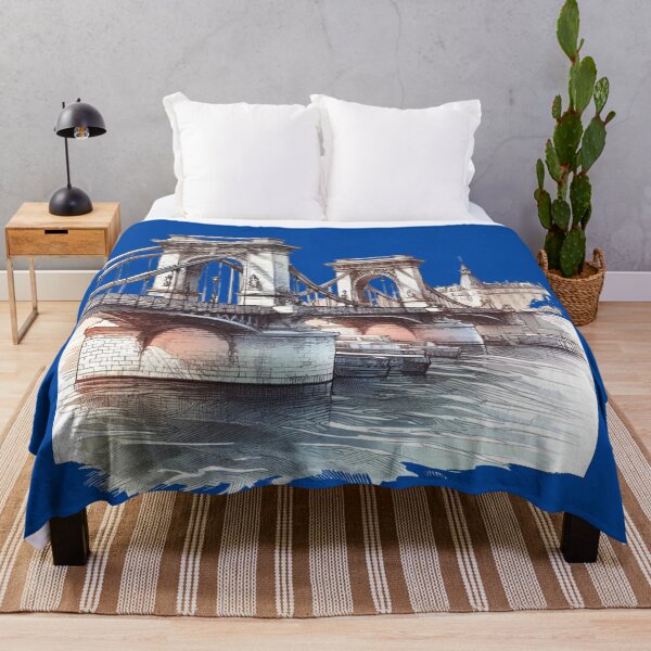 Item preview, Paris Leopold Sedar Senghor Bridge Sketch , designed and sold by PaintMeWorld.