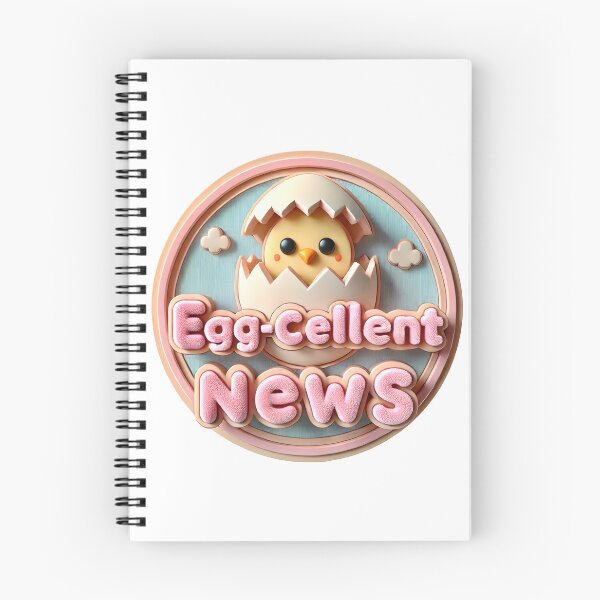 Item preview, Egg-Cellent News Baby Announcement - Charming Chick Design designed and sold by StyLeHi.