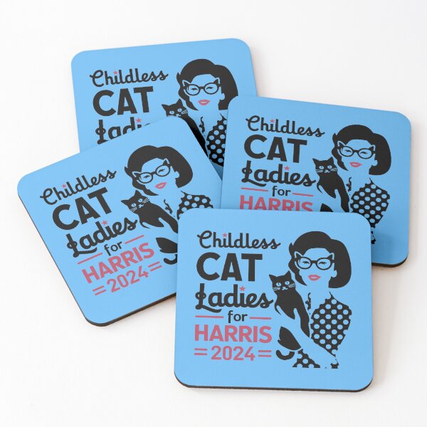 Item preview, Childless Cat Ladies for Harris 2024 designed and sold by Witchlight Workshop.