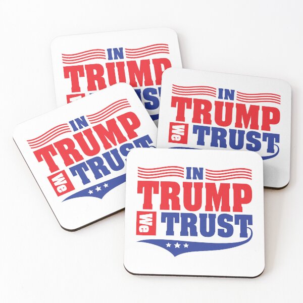 Item preview, In Trump We Trust T-shirt and sticker designed and sold by Billium Halder.