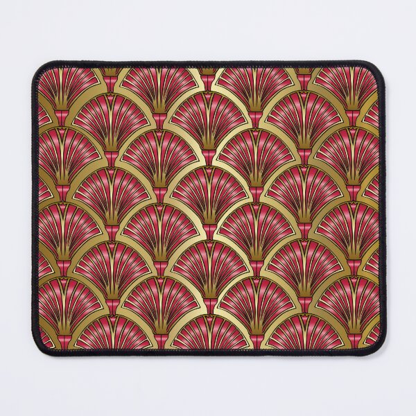 Item preview, Art Deco deep red motif  designed and sold by ClarkChrisComic.