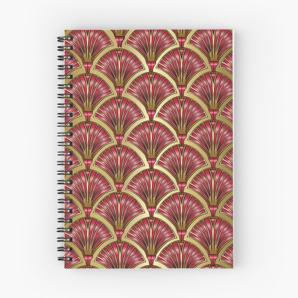 Item preview, Art Deco deep red motif  designed and sold by ClarkChrisComic.