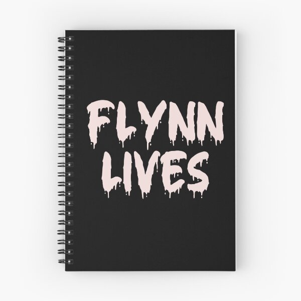 Artikelvorschau, PINK AUF SCHWARZ FLYNN LIVES BLUTTROPFEN entworfen und verkauft von RomeArtCo.