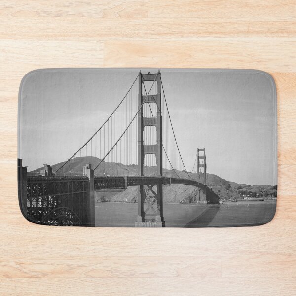 Item preview, Black and White Golden Gate Bridge designed and sold by Bunmigraphics .