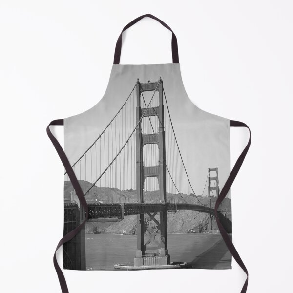 Item preview, Black and White Golden Gate Bridge designed and sold by Bunmigraphics .