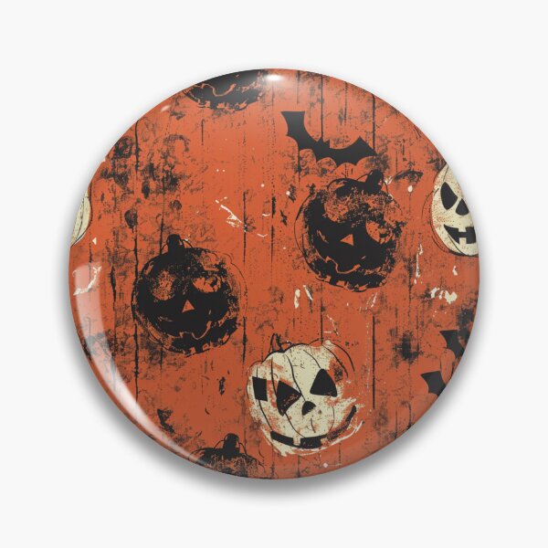 Artikelvorschau, Grunge Halloween böse Kürbisse und Fledermäuse auf dekadentem Hintergrund entworfen und verkauft von AgathaZolastore.