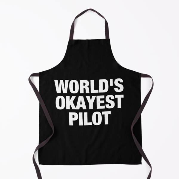 Item preview, World's Okayest Pilot designed and sold by viunziameriza.