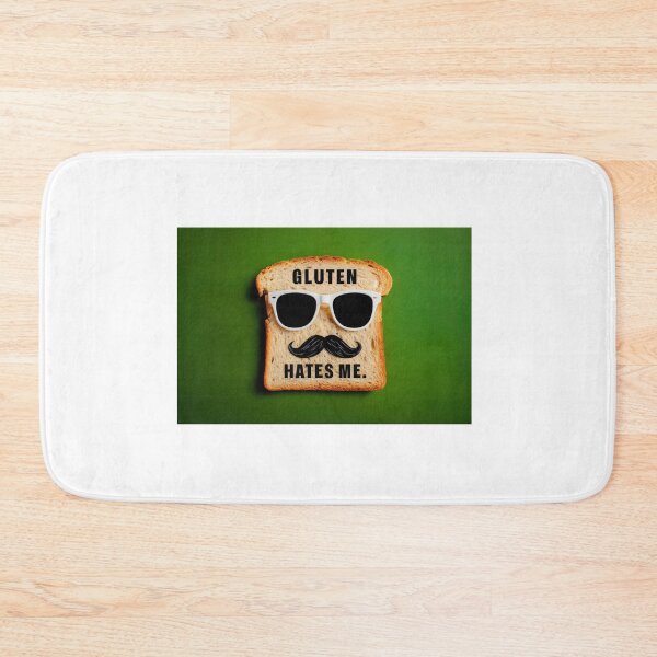 Item preview, Gluten Hates Me - Funny Gluten-Free Awareness Design designed and sold by Colorful-Garden.