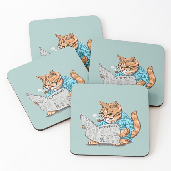 Item preview, Newspaper Cat designed and sold by tummeow.