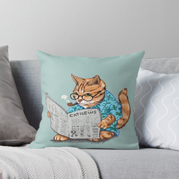 Item preview, Newspaper Cat designed and sold by tummeow.