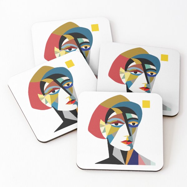 Item preview, Abstract male portrait designed and sold by Sunwang.