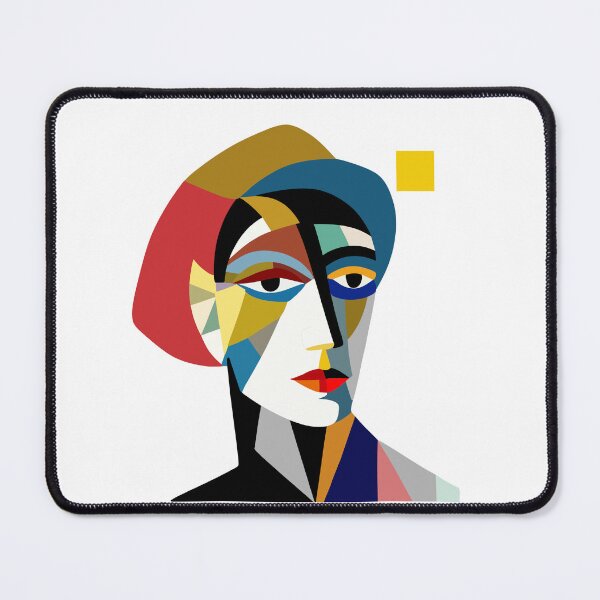 Item preview, Abstract male portrait designed and sold by Sunwang.