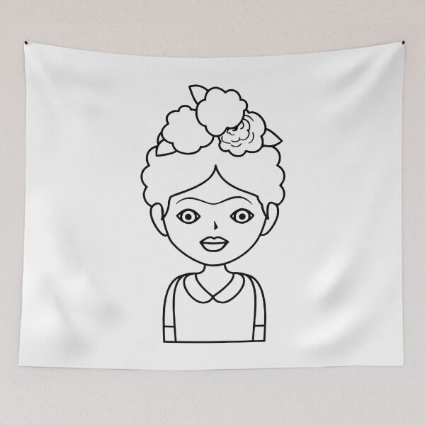 Item preview, Kahlo Beauty Artwork designed and sold by Ze G.