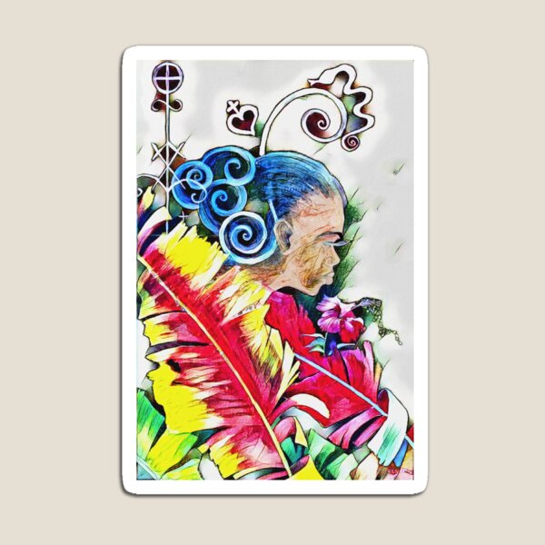 Wind - Haitian Island Spirits 02 Magnet