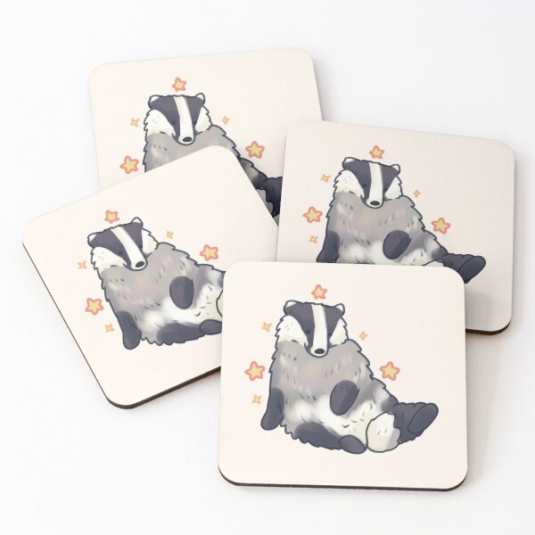 Item preview, Cute badger with stars  designed and sold by Artofmayara.