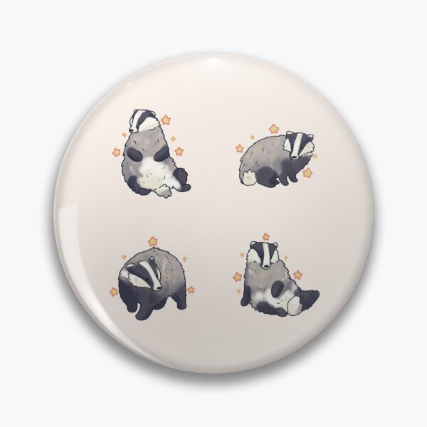 Item preview, Cute badger art pack  designed and sold by Artofmayara.