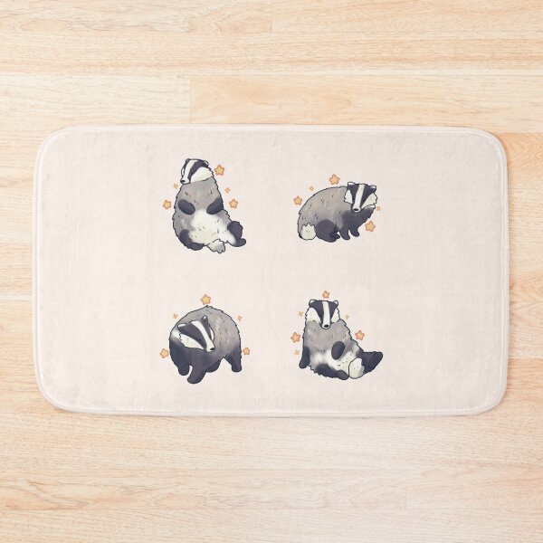 Item preview, Cute badger art pack  designed and sold by Artofmayara.