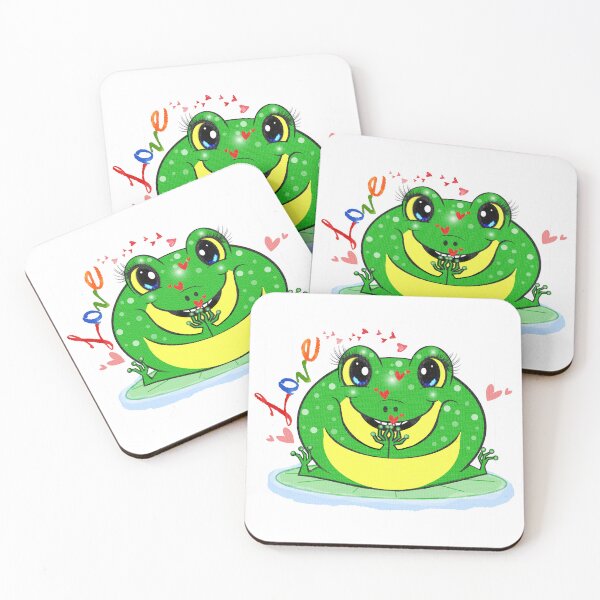 Item preview, Cute frog with love  designed and sold by Shirley cute art .