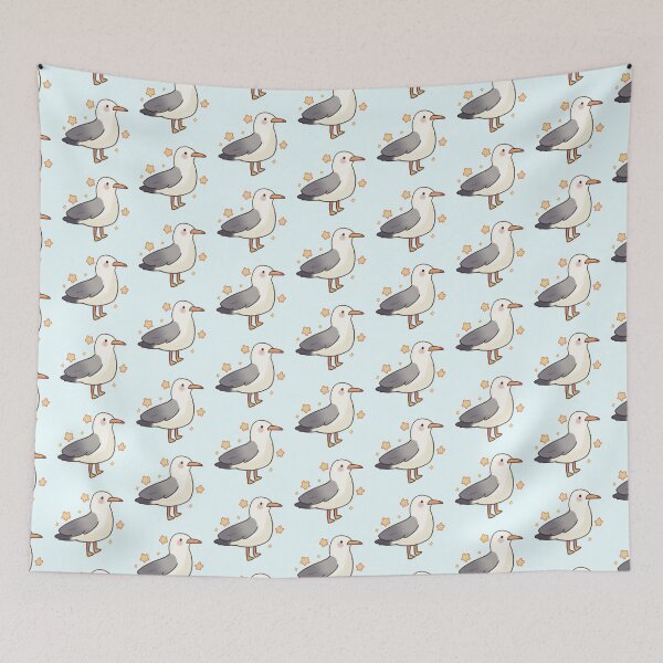 Item preview, seagull with stars  designed and sold by Artofmayara.