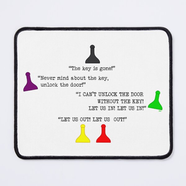 Item preview, Clue Let Us Out Quote designed and sold by SpectreSparkC.