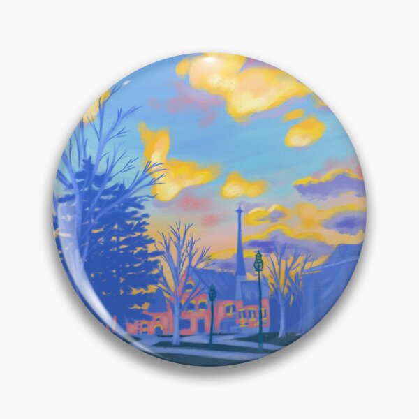Item preview, Higher Life (sunset at Hope College in autumn) designed and sold by Rachel DeBat.