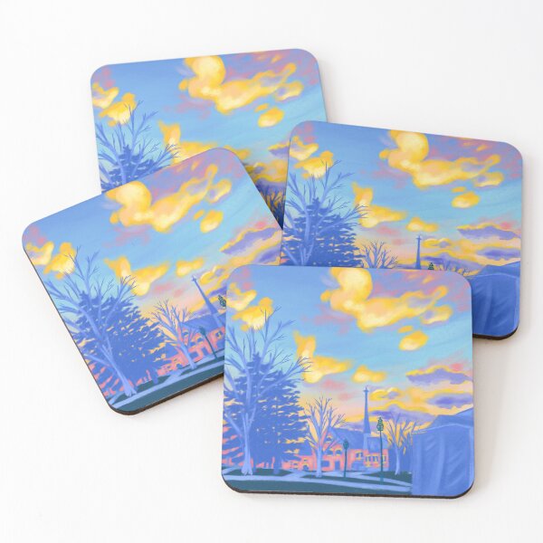 Item preview, Higher Life (sunset at Hope College in autumn) designed and sold by Rachel DeBat.