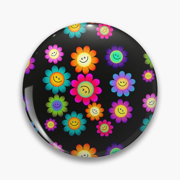 Item preview, DAISIES WITH SMILING FACES AND LOTS OF COLOR designed and sold by lunacoco81.
