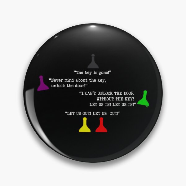 Item preview, Clue Let Us Out Quote designed and sold by SpectreSparkC.