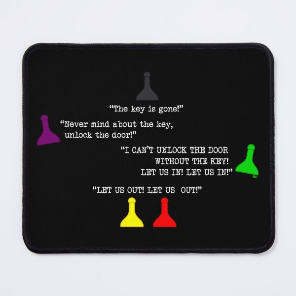 Item preview, Clue Let Us Out Quote designed and sold by SpectreSparkC.