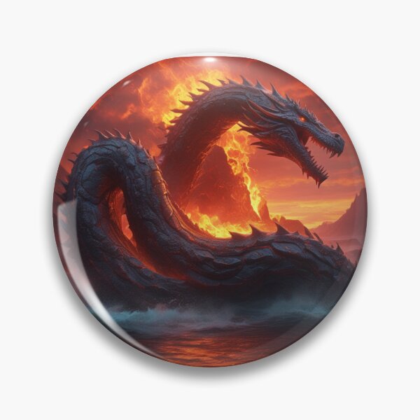 Item preview, Lava-Forged Sea Dragon designed and sold by PratikG24.