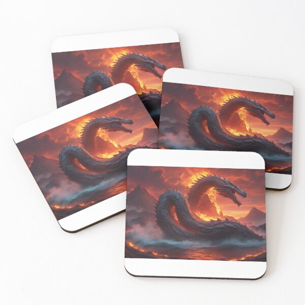 Item preview, Lava-Forged Sea Dragon designed and sold by PratikG24.