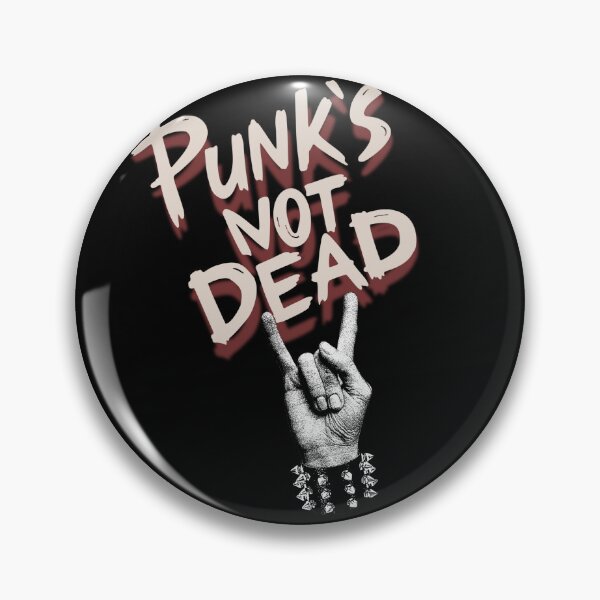 Item preview, Punk's not Dead - Punk shirt, alternative designed and sold by CorvusLunaArt.