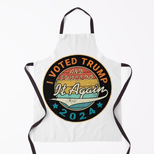 Item preview, I VOTED TRUMP AND I WILL DO IT AGAIN 2024 T-shirt, sticker and Pin Buttons designed and sold by Billium Halder.