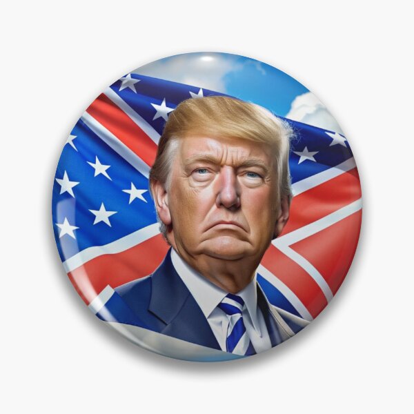 Item preview, Trump Confederation Flag designed and sold by zangess1.