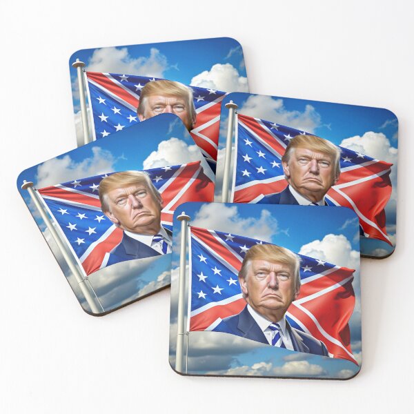 Item preview, Trump Confederation Flag designed and sold by zangess1.