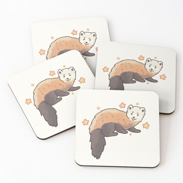 Item preview, Cute Marten with stars  designed and sold by Artofmayara.