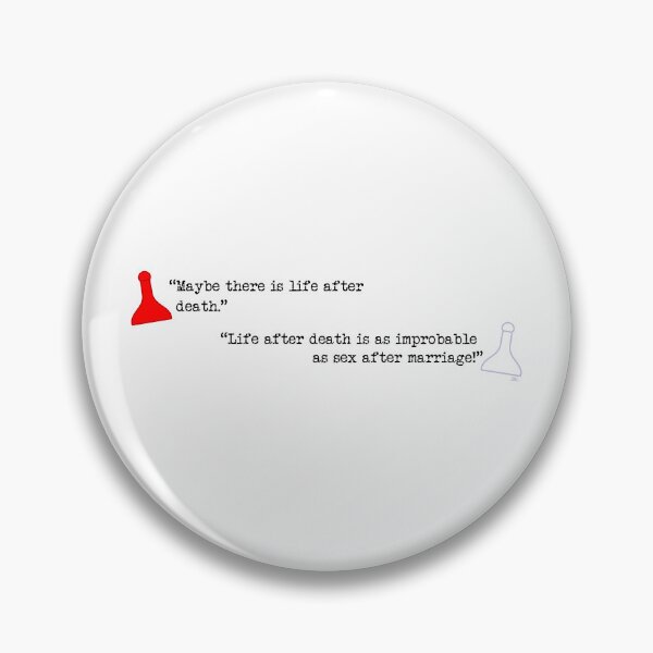 Item preview, Clue Life After Death Quote designed and sold by SpectreSparkC.