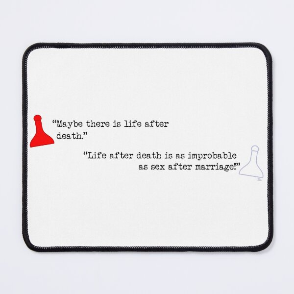 Item preview, Clue Life After Death Quote designed and sold by SpectreSparkC.