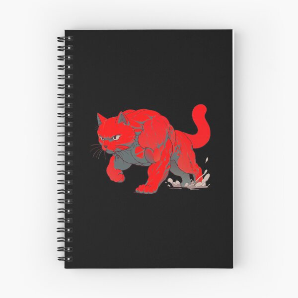 Item preview, Maximum Power Cat, Red Muscle Cat designed and sold by cutenesss.