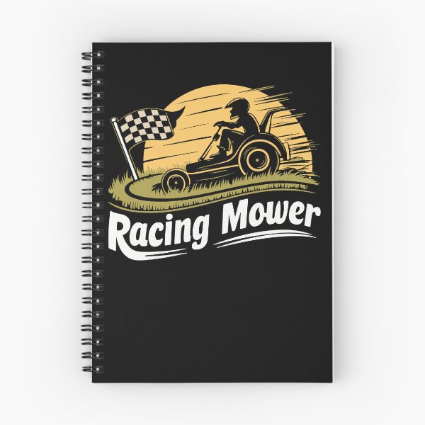 Item preview, Funny Lawn Mower Racing Lawn Mowing Gardener Racing Vintage designed and sold by MTRBSK11.