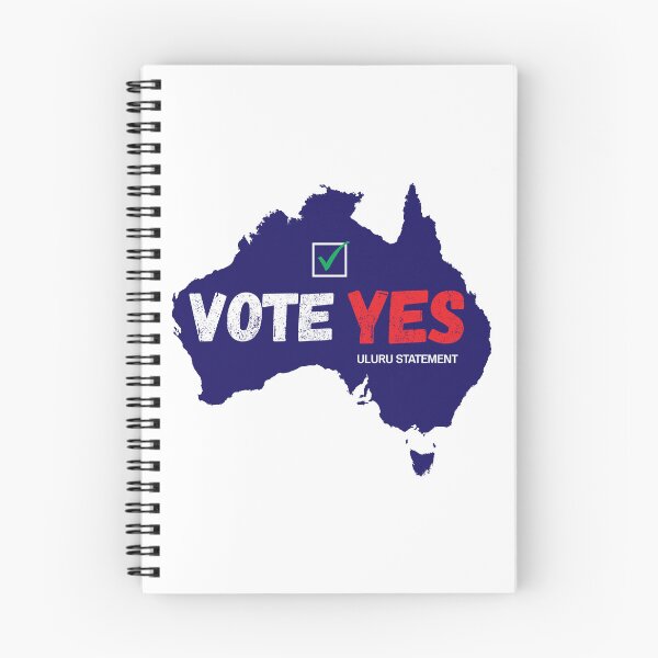 Item preview, Vote Yes - Uluru Statement on Australia Map- Graphic design designed and sold by PrintChics.