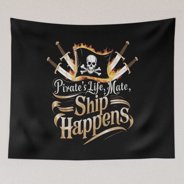 Item preview, Ship happens - Pirates life designed and sold by JansenGS.