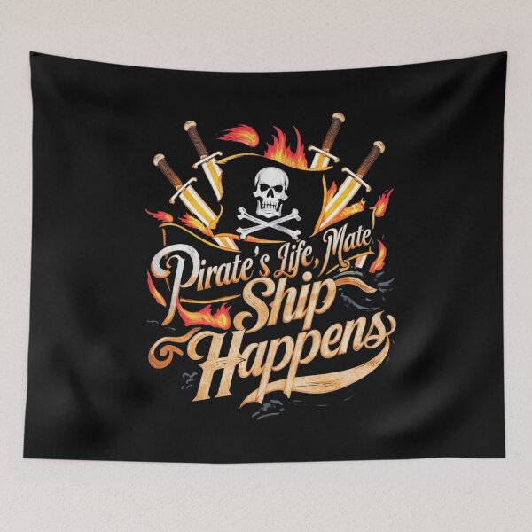 Item preview, Ship happens - Pirates life designed and sold by JansenGS.