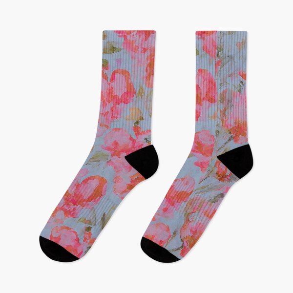Item preview, watercolor floral modern blossom  pattern designed and sold by bvdesignart.
