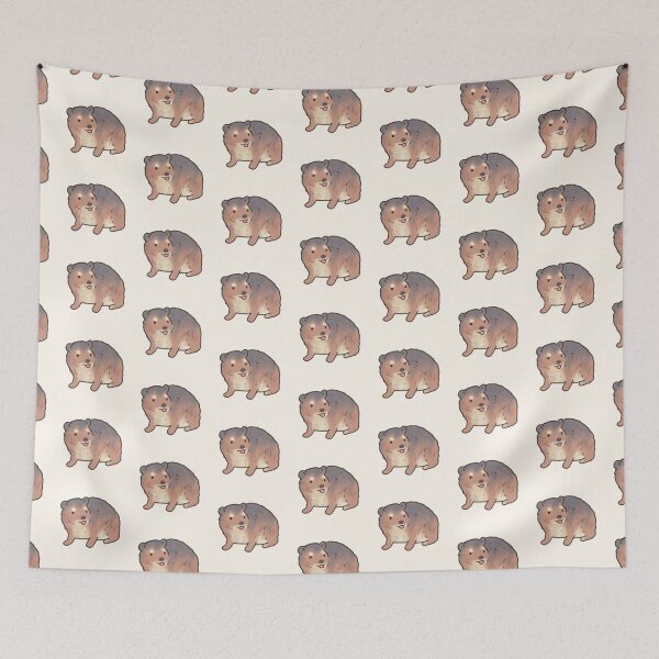 Item preview, Cute hyrax art designed and sold by Artofmayara.